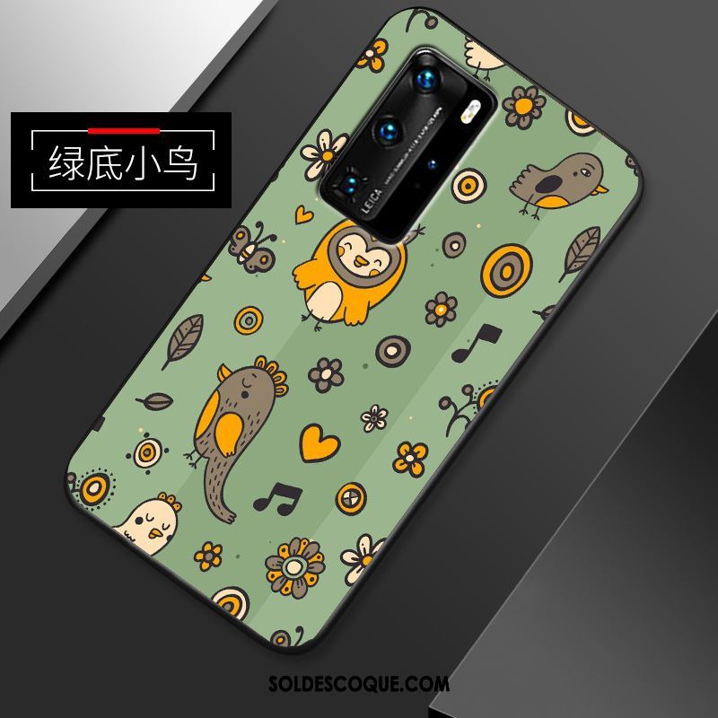 Coque Huawei P40 Pro Simple Tout Compris Incassable Dessin Animé Charmant Pas Cher