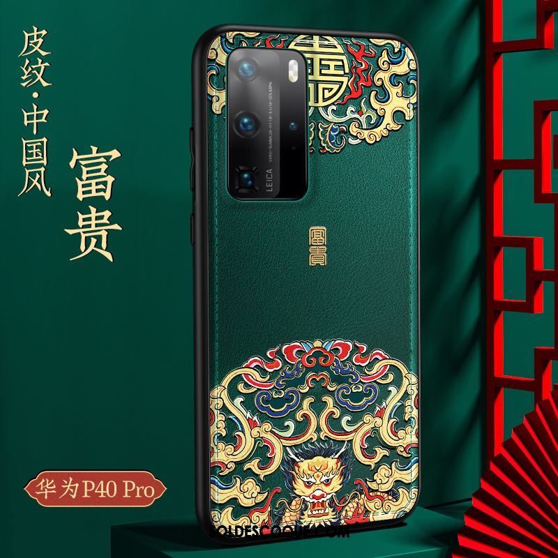 Coque Huawei P40 Pro Style Chinois Téléphone Portable Protection Tendance Très Mince France