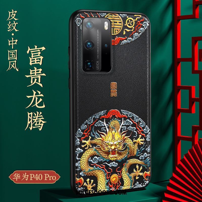 Coque Huawei P40 Pro Style Chinois Téléphone Portable Protection Tendance Très Mince France