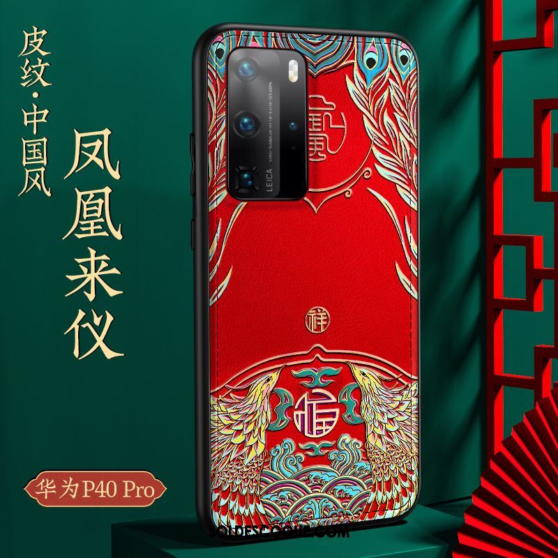 Coque Huawei P40 Pro Style Chinois Téléphone Portable Protection Tendance Très Mince France