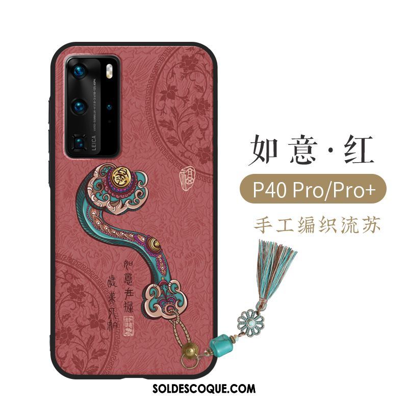 Coque Huawei P40 Pro Vert Tendance Tout Compris Personnalité Luxe Pas Cher