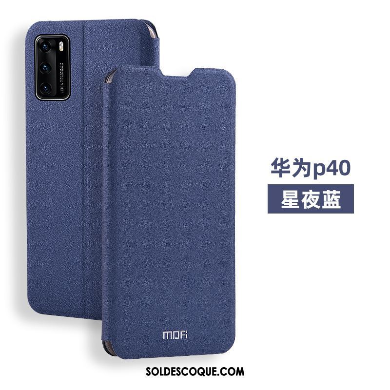 Coque Huawei P40 Étui En Cuir Personnalisé Délavé En Daim Fluide Doux Téléphone Portable Pas Cher