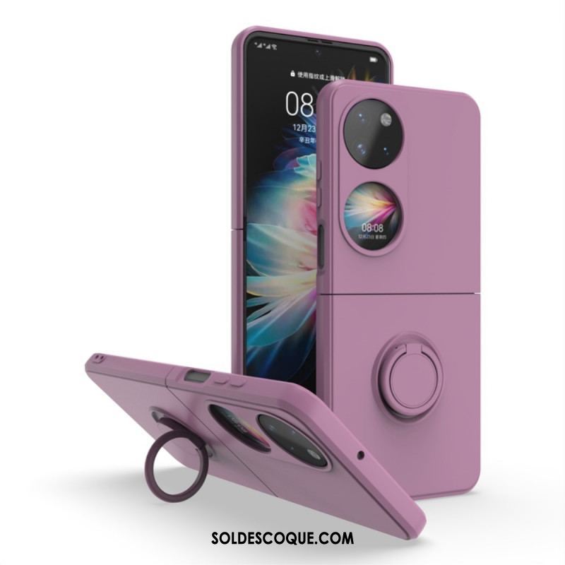 Coque Huawei P50 Pocket Mate avec Anneau-Support