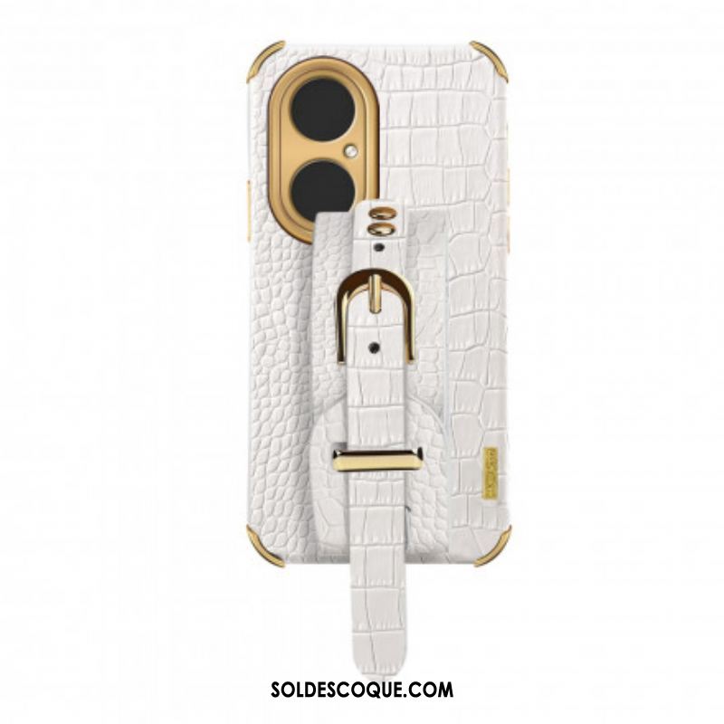 Coque Huawei P50 Pro Croco Bracelet