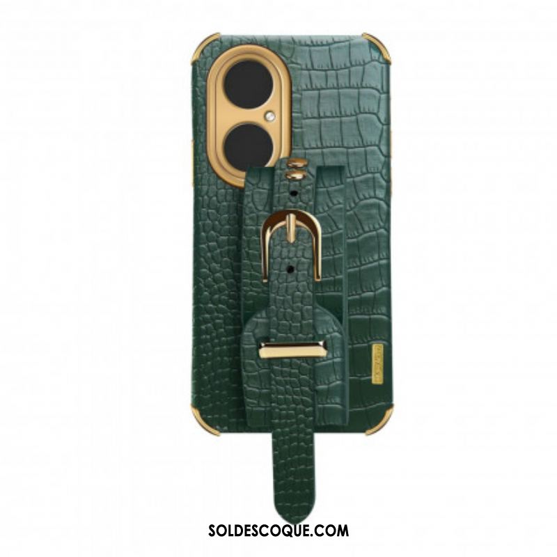 Coque Huawei P50 Pro Croco Bracelet