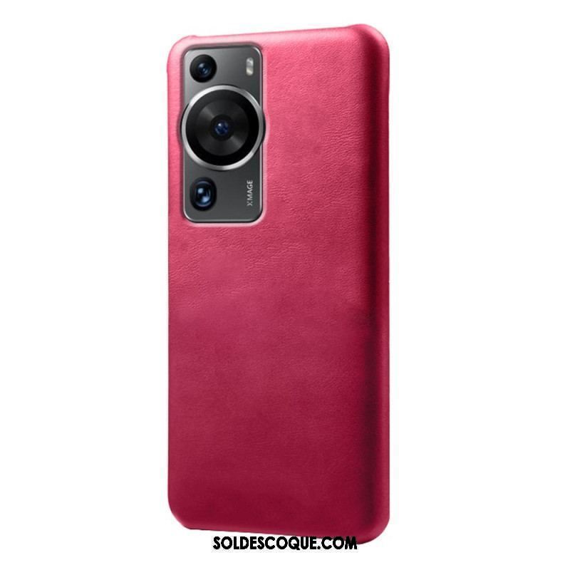 Coque Huawei P60 Pro Effet Cuir