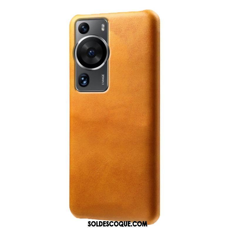 Coque Huawei P60 Pro Effet Cuir