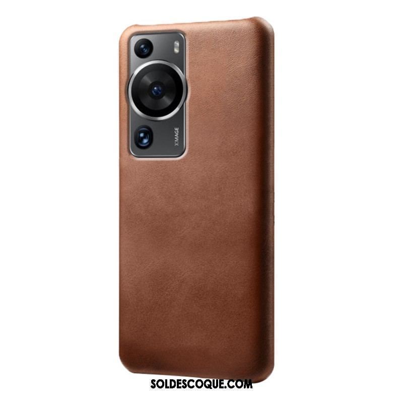 Coque Huawei P60 Pro Effet Cuir