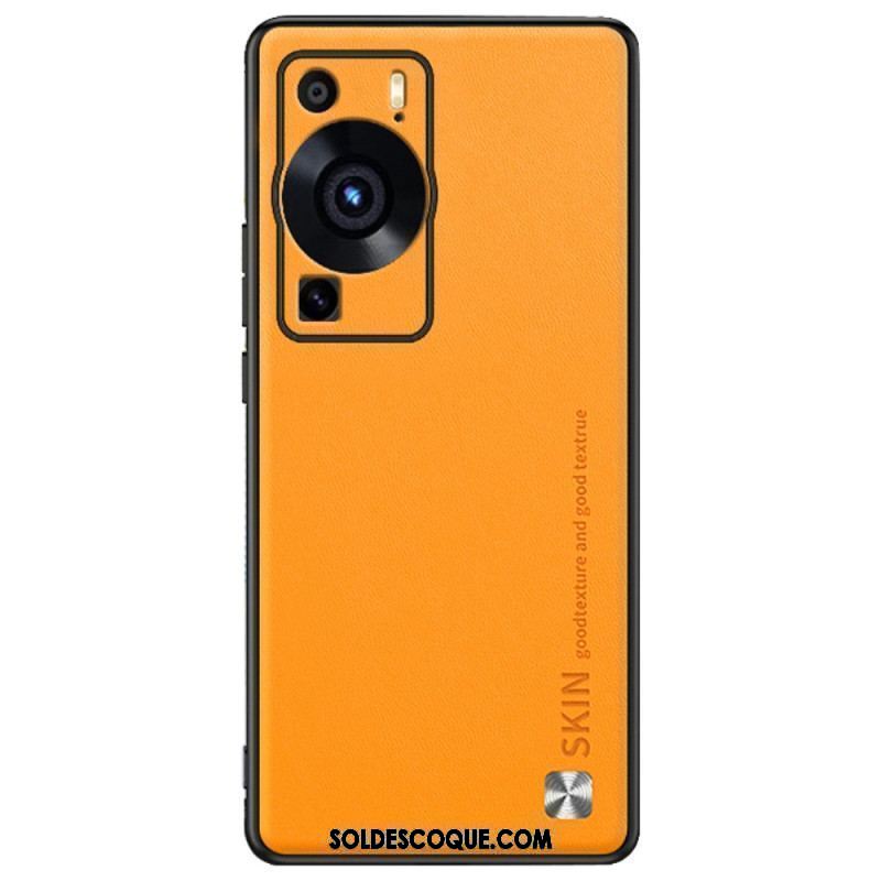 Coque Huawei P60 Pro Simili Cuir SKIN