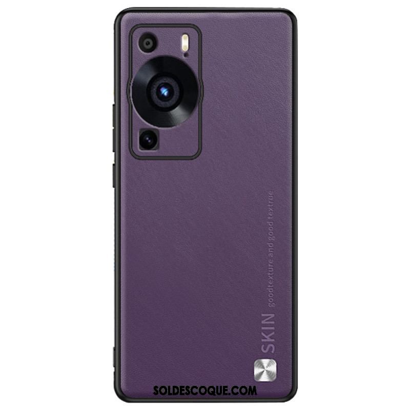 Coque Huawei P60 Pro Simili Cuir SKIN