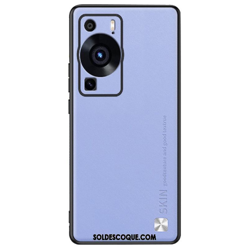 Coque Huawei P60 Pro Simili Cuir SKIN