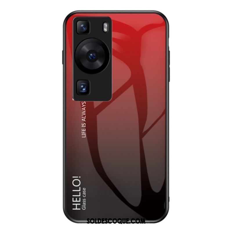 Coque Huawei P60 Pro Verre Trempé Hello