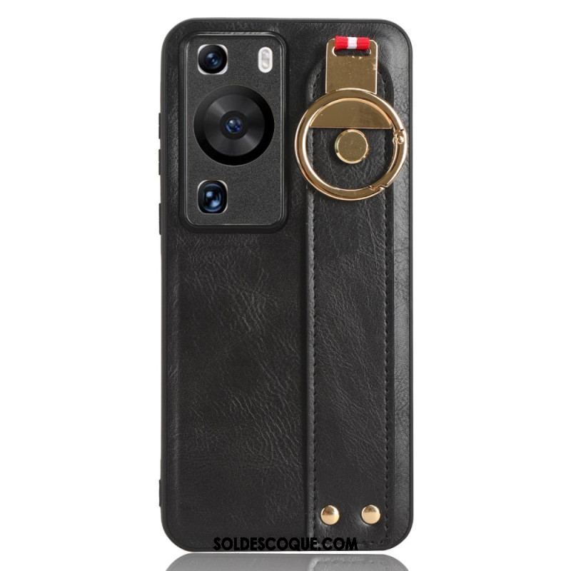 Coque Huawei P60 Pro avec Sangle et Anneau