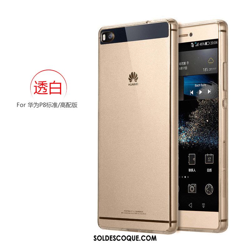 Coque Huawei P8 Ballon Tout Compris Transparent Tendance Silicone En Vente