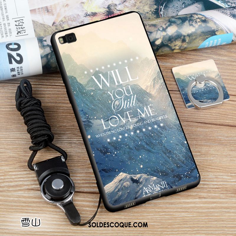 Coque Huawei P8 Blanc Silicone Étui Téléphone Portable Protection En Ligne