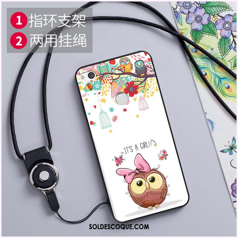 Coque Huawei P8 Fluide Doux Gaufrage Peinture Téléphone Portable Multicolore Pas Cher