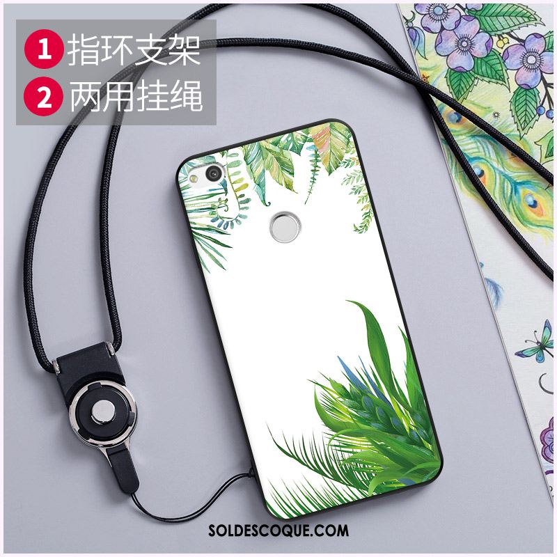 Coque Huawei P8 Fluide Doux Gaufrage Peinture Téléphone Portable Multicolore Pas Cher