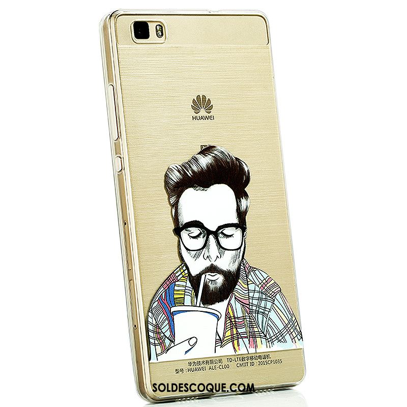 Coque Huawei P8 Fluide Doux Tout Compris Étui Transparent Protection Housse Soldes