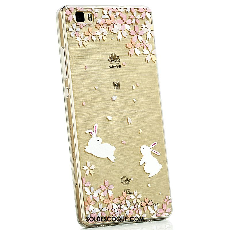 Coque Huawei P8 Fluide Doux Tout Compris Étui Transparent Protection Housse Soldes