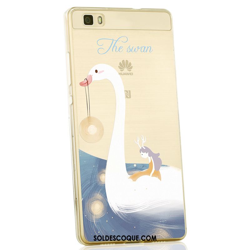 Coque Huawei P8 Fluide Doux Tout Compris Étui Transparent Protection Housse Soldes