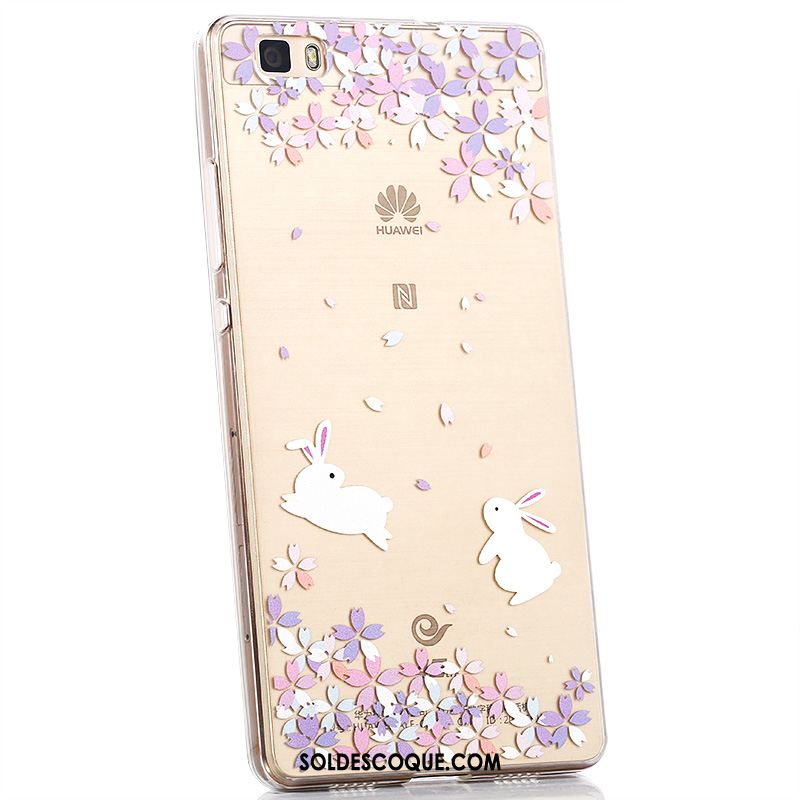 Coque Huawei P8 Fluide Doux Tout Compris Étui Transparent Protection Housse Soldes