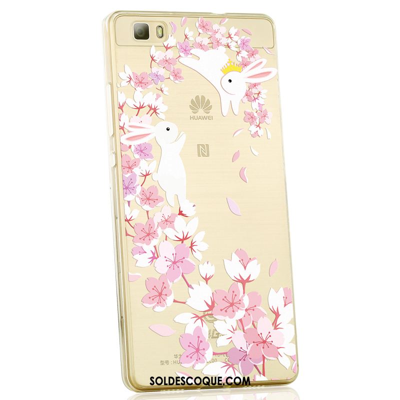 Coque Huawei P8 Fluide Doux Tout Compris Étui Transparent Protection Housse Soldes