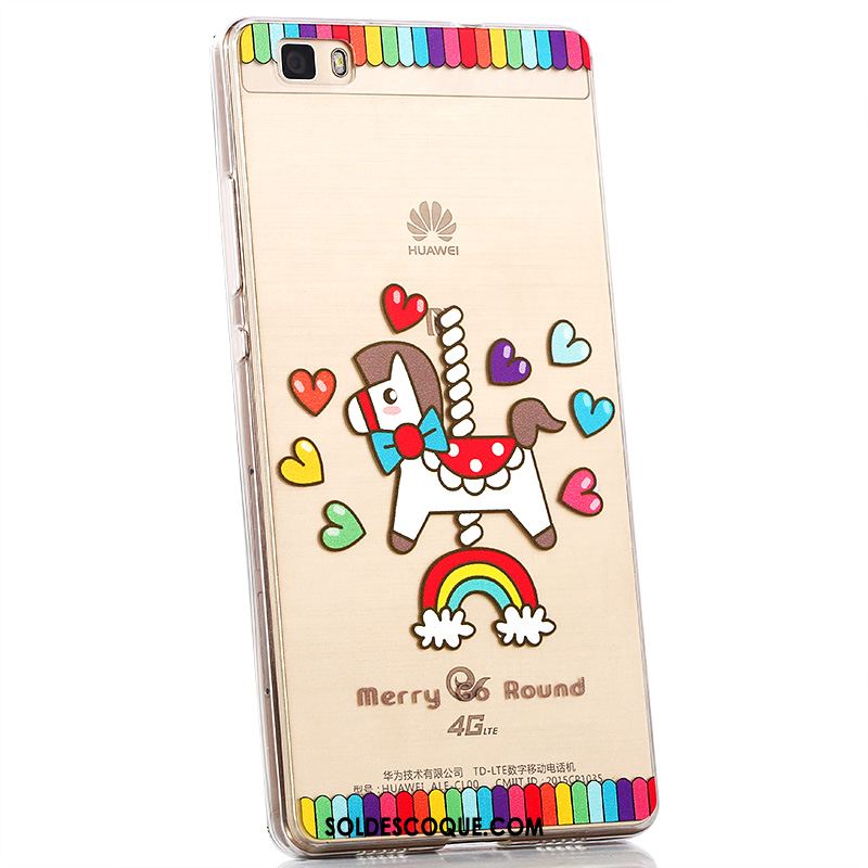 Coque Huawei P8 Fluide Doux Tout Compris Étui Transparent Protection Housse Soldes