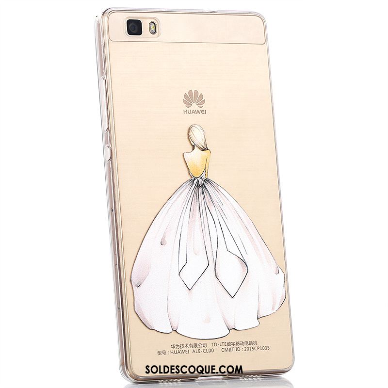 Coque Huawei P8 Fluide Doux Tout Compris Étui Transparent Protection Housse Soldes