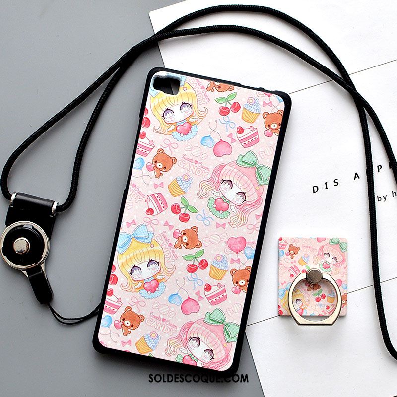 Coque Huawei P8 Haute Téléphone Portable Tendance Dessin Animé Silicone Soldes