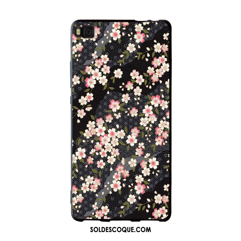 Coque Huawei P8 Haute Étui Téléphone Portable Incassable Fluide Doux Pas Cher