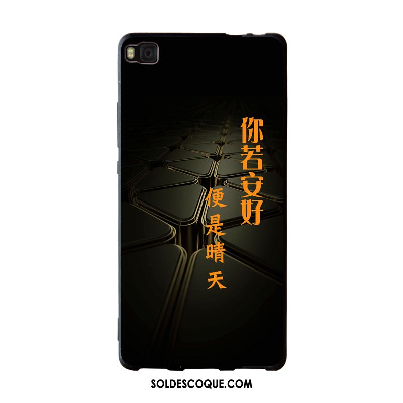 Coque Huawei P8 Haute Étui Téléphone Portable Incassable Fluide Doux Pas Cher