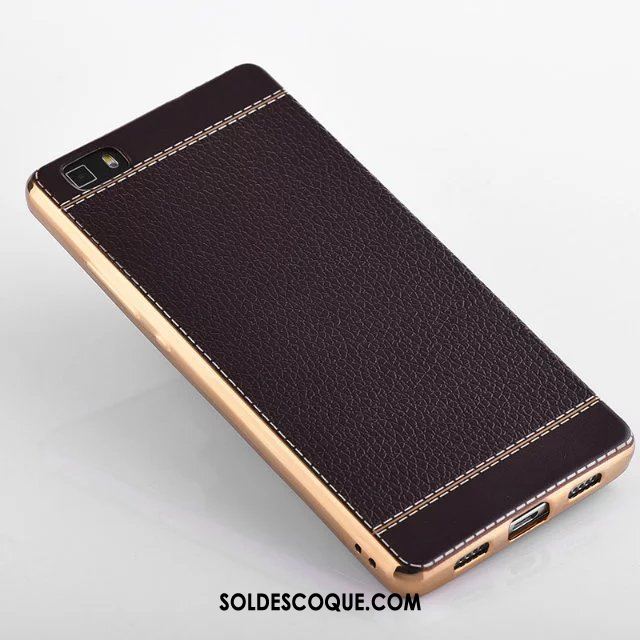 Coque Huawei P8 Incassable Protection Jeunesse Bordure Étui En Cuir Pas Cher