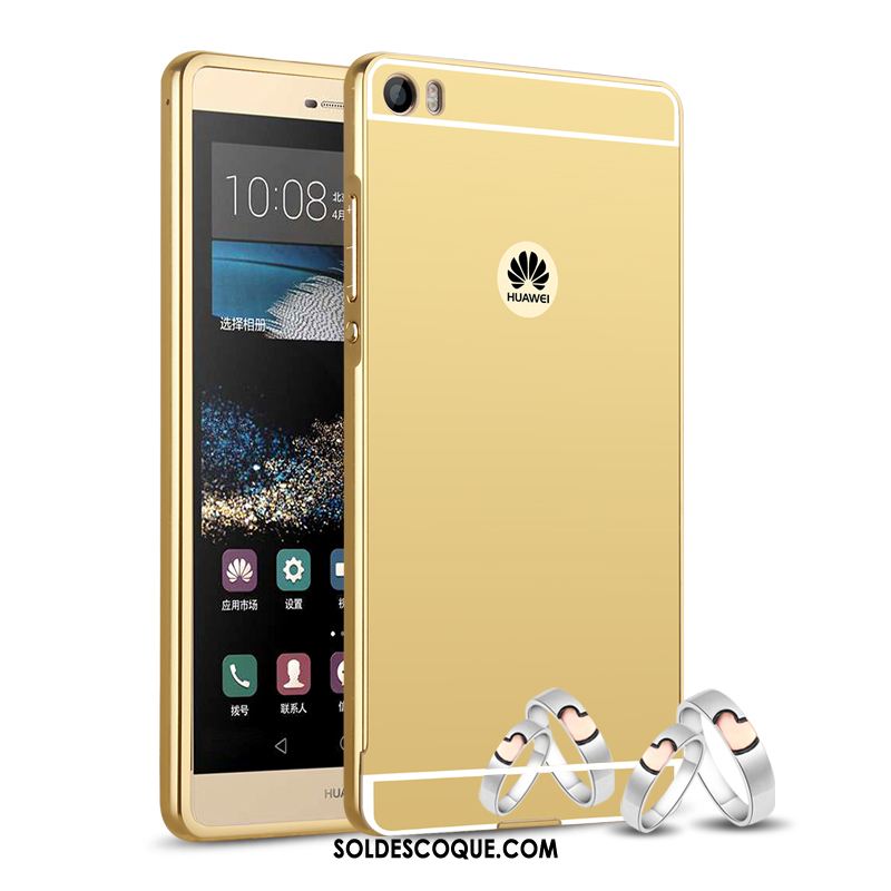 Coque Huawei P8 Incassable Protection Métal Étui Border En Vente