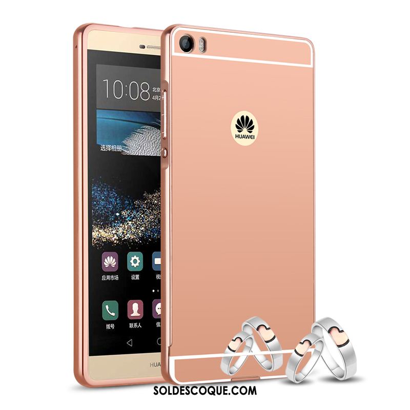 Coque Huawei P8 Incassable Protection Métal Étui Border En Vente