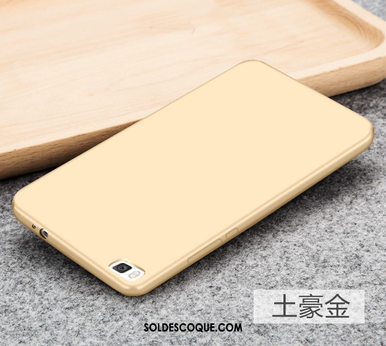 Coque Huawei P8 Incassable Silicone Étui Bleu Protection Soldes