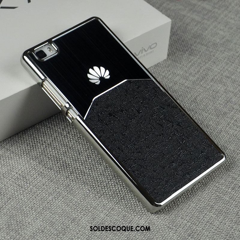 Coque Huawei P8 Jeunesse Métal Tempérer Blanc Protection Housse Soldes