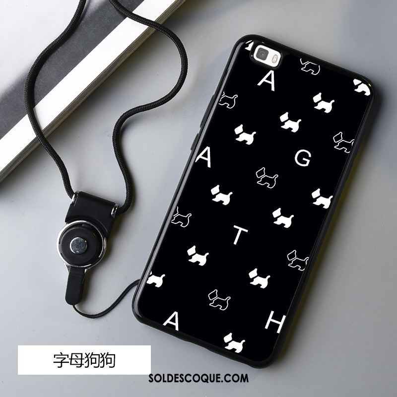 Coque Huawei P8 Jeunesse Protection Silicone Étui Noir Pas Cher