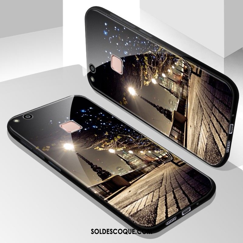 Coque Huawei P8 Lite 2017 Créatif Verre Téléphone Portable Tout Compris Fluide Doux En Ligne