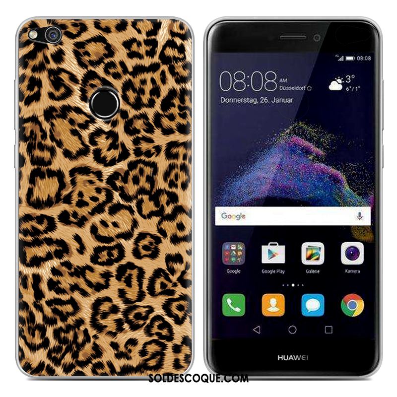 Coque Huawei P8 Lite 2017 Téléphone Portable Silicone Créatif Fluide Doux Bleu Pas Cher