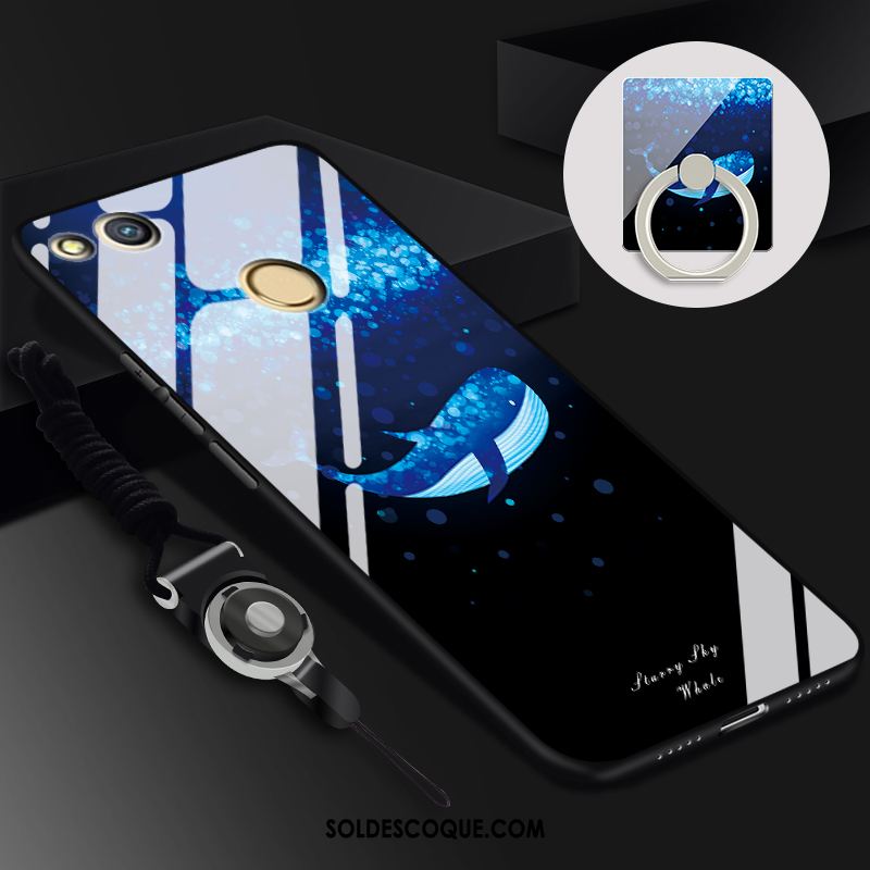 Coque Huawei P8 Lite 2017 Verre Étui Téléphone Portable Noir Jeunesse France