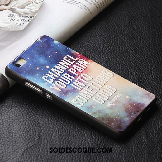 Coque Huawei P8 Lite Dessin Animé Silicone Téléphone Portable Étui Gaufrage En Ligne