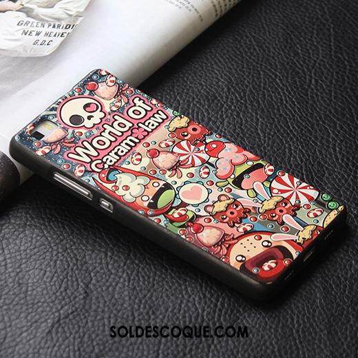 Coque Huawei P8 Lite Dessin Animé Silicone Téléphone Portable Étui Gaufrage En Ligne