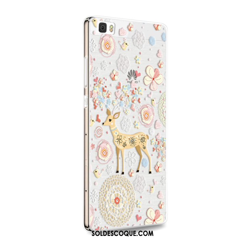 Coque Huawei P8 Lite Fluide Doux Jeunesse Protection Étui Téléphone Portable Soldes