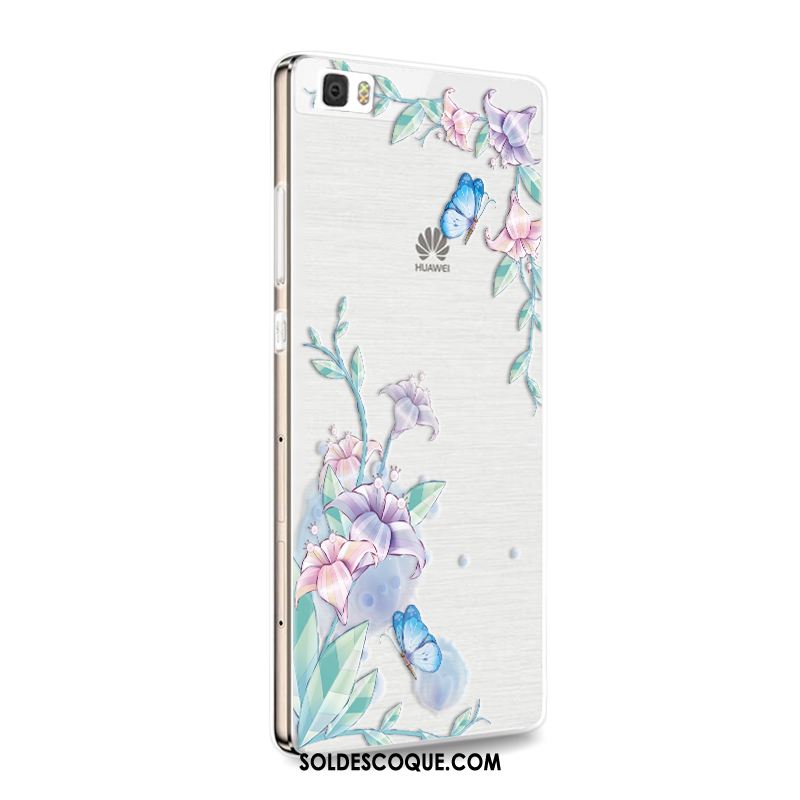 Coque Huawei P8 Lite Fluide Doux Jeunesse Protection Étui Téléphone Portable Soldes