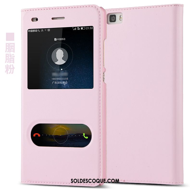 Coque Huawei P8 Lite Or Rose Incassable Étui Jeunesse Téléphone Portable Housse En Vente
