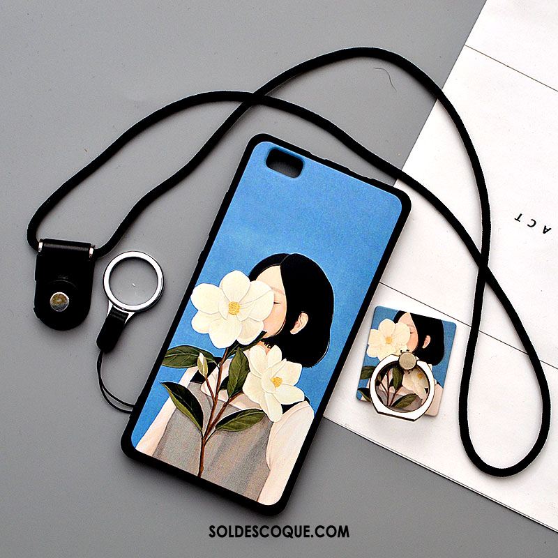 Coque Huawei P8 Lite Ornements Suspendus Jeunesse Incassable Dessin Animé Support En Ligne