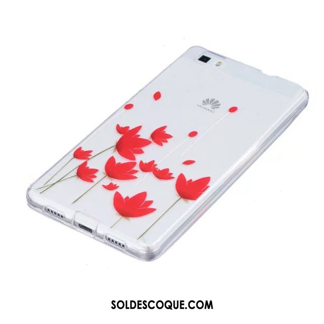 Coque Huawei P8 Lite Peinture Protection Étui Téléphone Portable Fluide Doux En Ligne