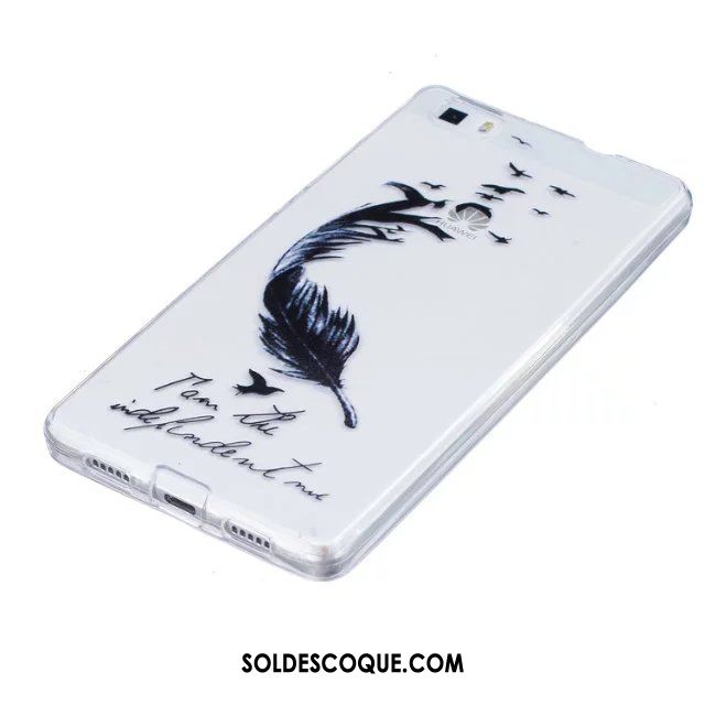 Coque Huawei P8 Lite Peinture Protection Étui Téléphone Portable Fluide Doux En Ligne