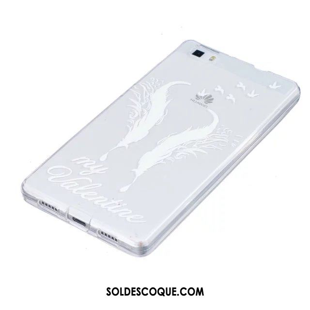 Coque Huawei P8 Lite Peinture Protection Étui Téléphone Portable Fluide Doux En Ligne