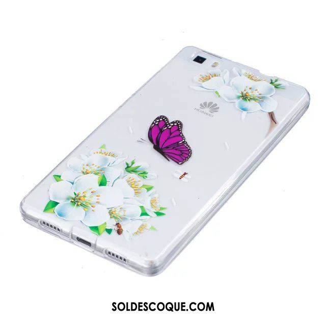 Coque Huawei P8 Lite Peinture Protection Étui Téléphone Portable Fluide Doux En Ligne